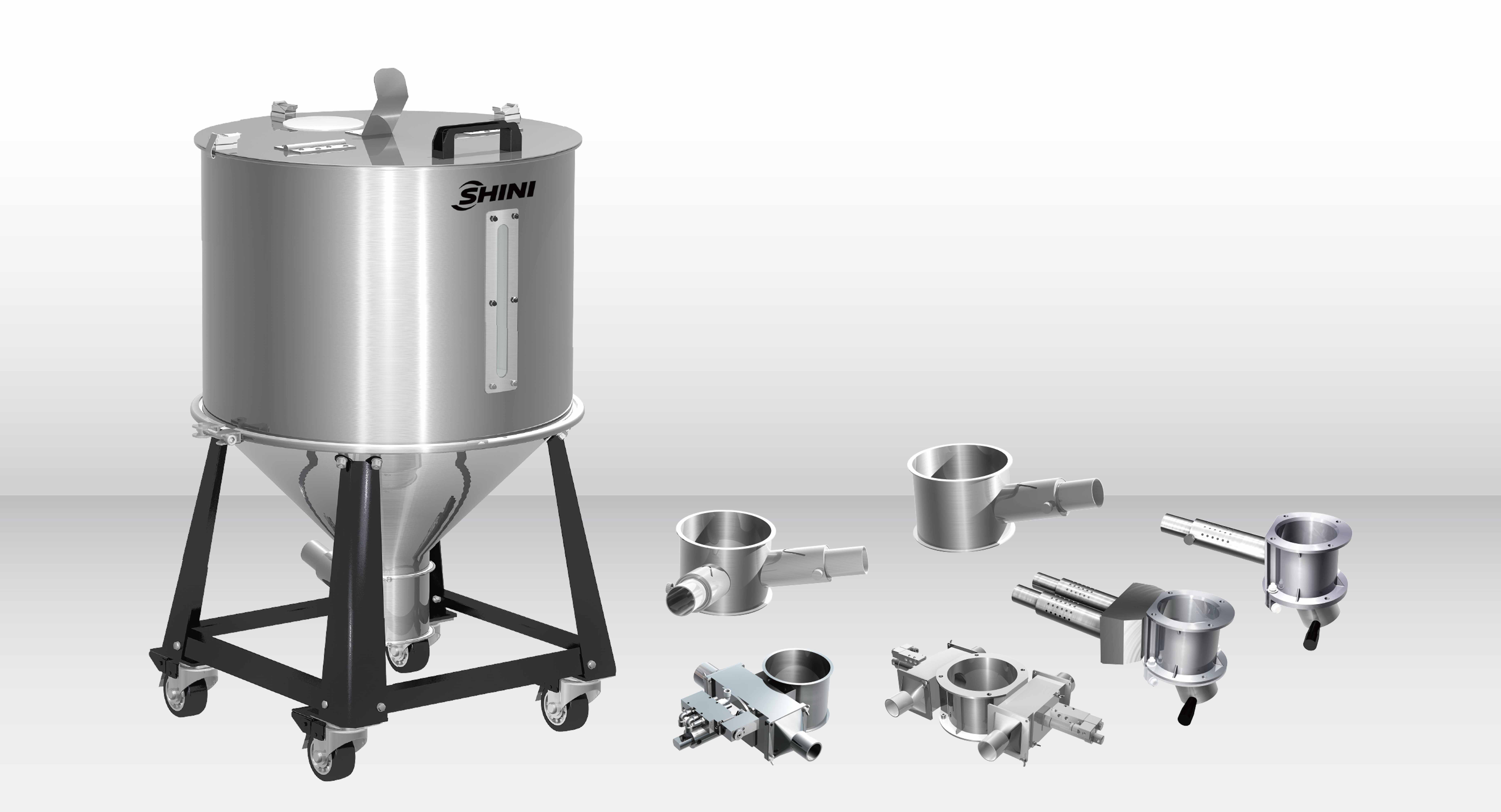 Material storage tank & Suction box