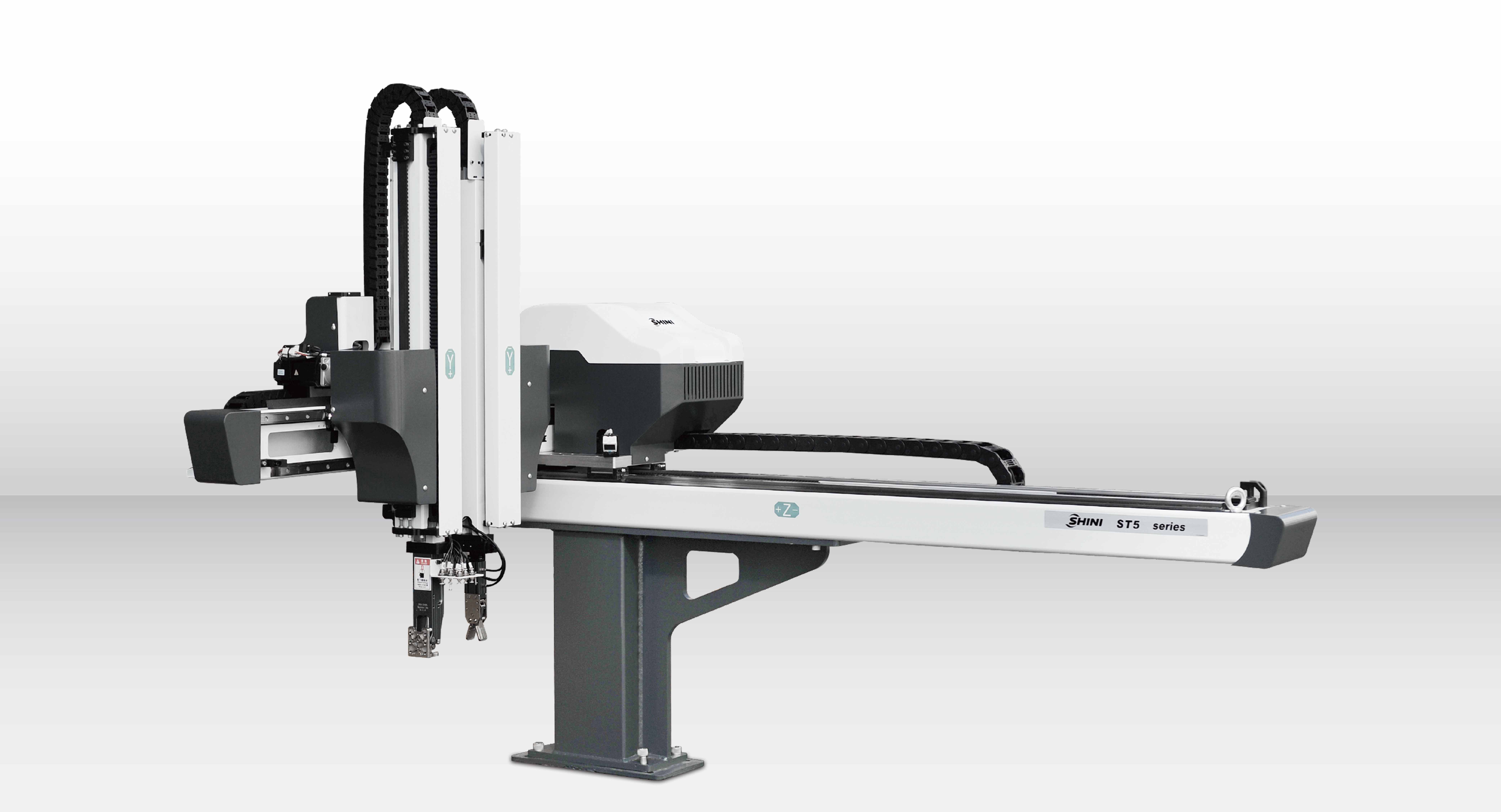 Three Five Axes Servo Driven Robot Driven control integrated
